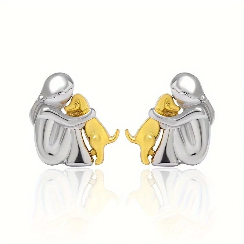 LadiVania™ | Earrings with Dog Motif – Loving Symbolism and Timeless Style