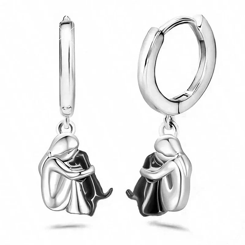 LadiVania™ | Earrings with Dog Icon (Round Closure)