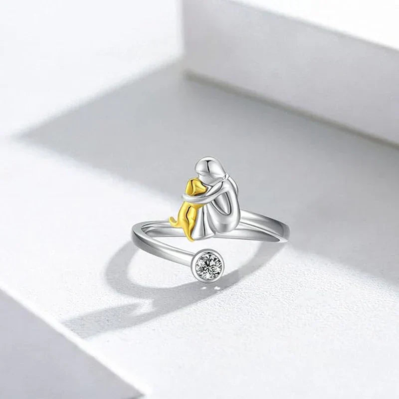 LadiVania™ | Ring with Dog Icon