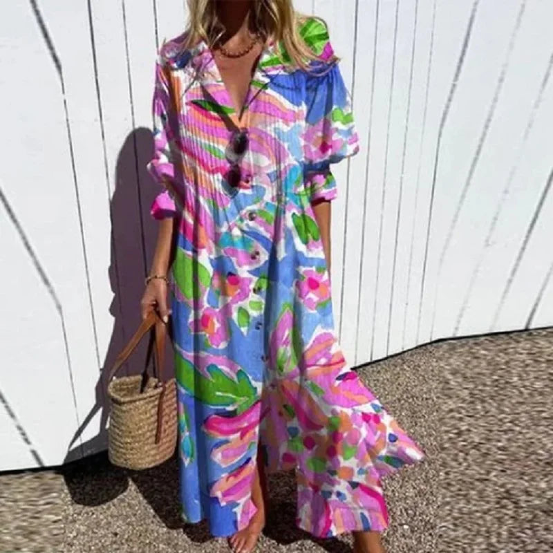 SÉRAPHINE | Elegant Bohemian Dress for a Free and Romantic Style
