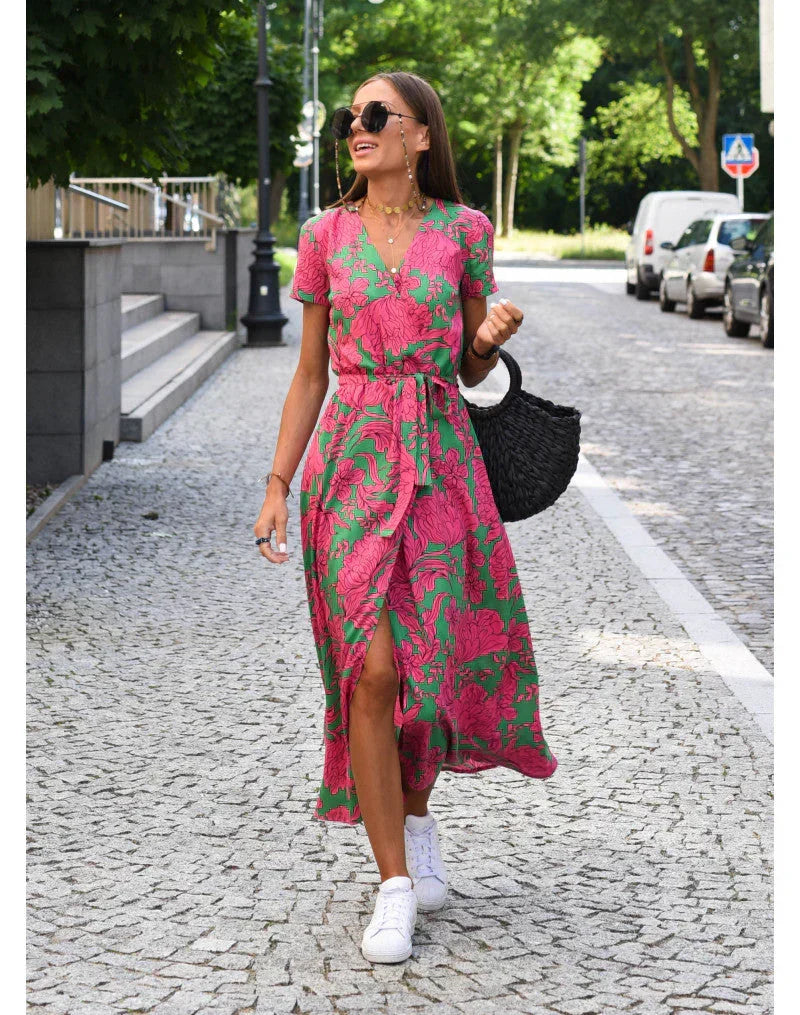 YARA | Elegant Wrap Dress with Flattering Fit