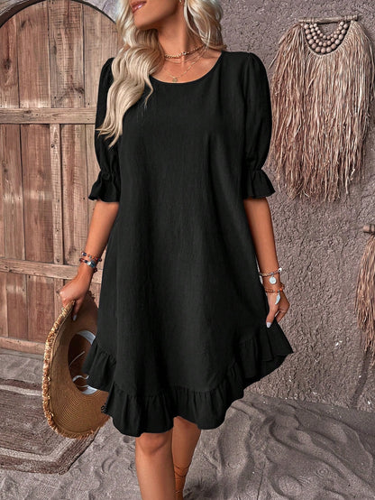 Sofia | Midi Dress with Flattering Line and Versatile Elegance for Day and Night