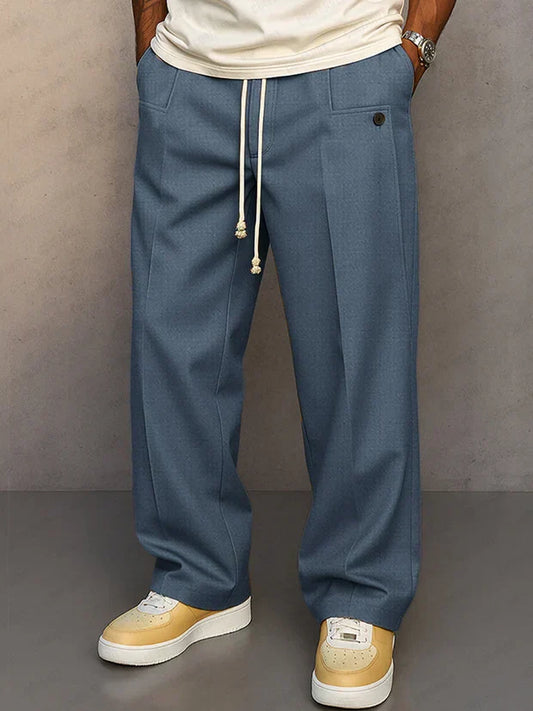 Olivia Sur™ | Elegant Pants with Adjustable Cord
