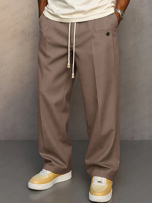 Olivia Sur™ | Elegant Pants with Adjustable Cord