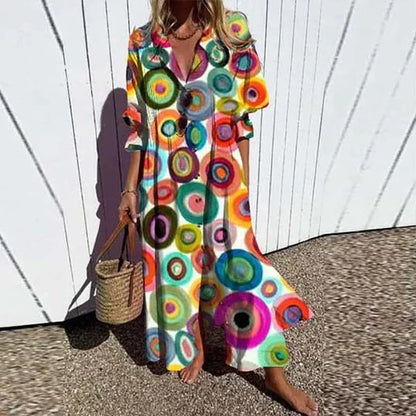 SÉRAPHINE | Elegant Bohemian Dress for a Free and Romantic Style