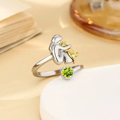 Roos™ - Ring with Dog Icon