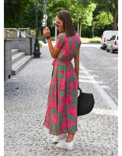 YARA | Elegant Wrap Dress with Flattering Fit