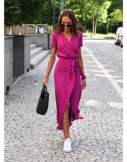 YARA | Elegant Wrap Dress with Flattering Fit