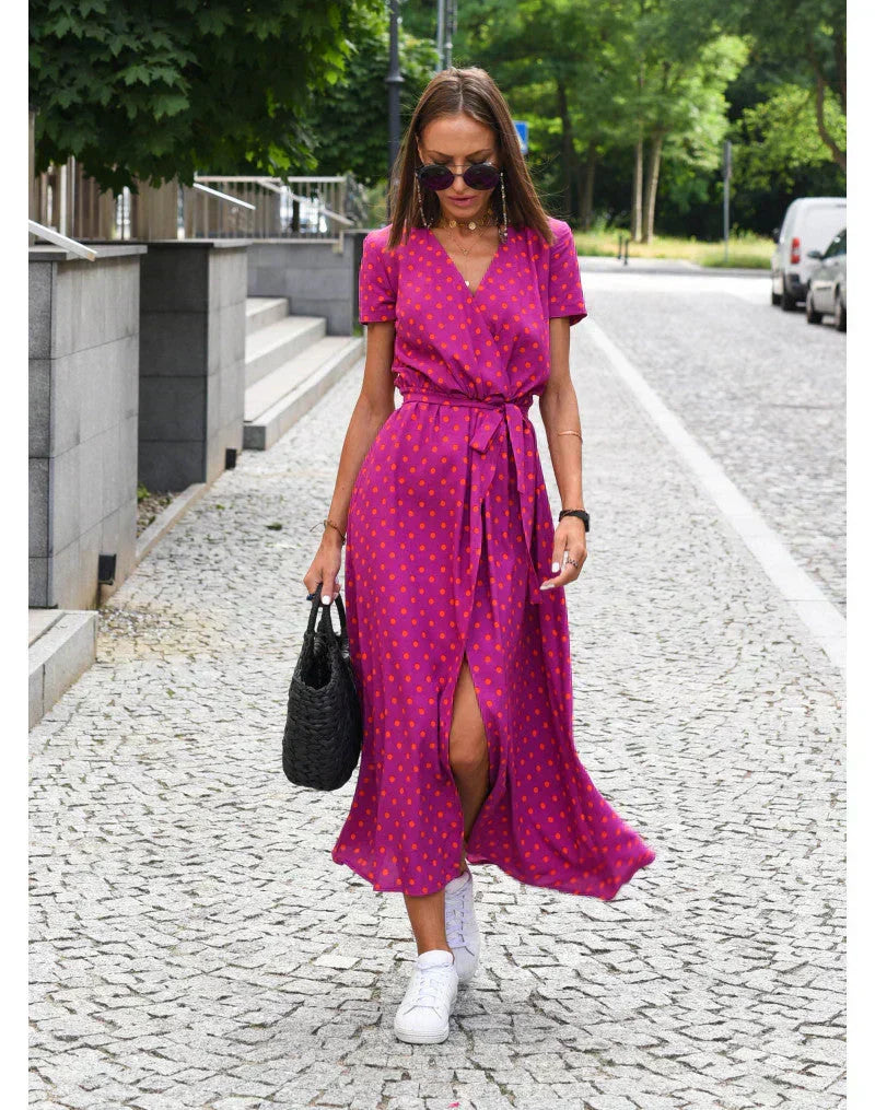 YARA | Elegant Wrap Dress with Flattering Fit