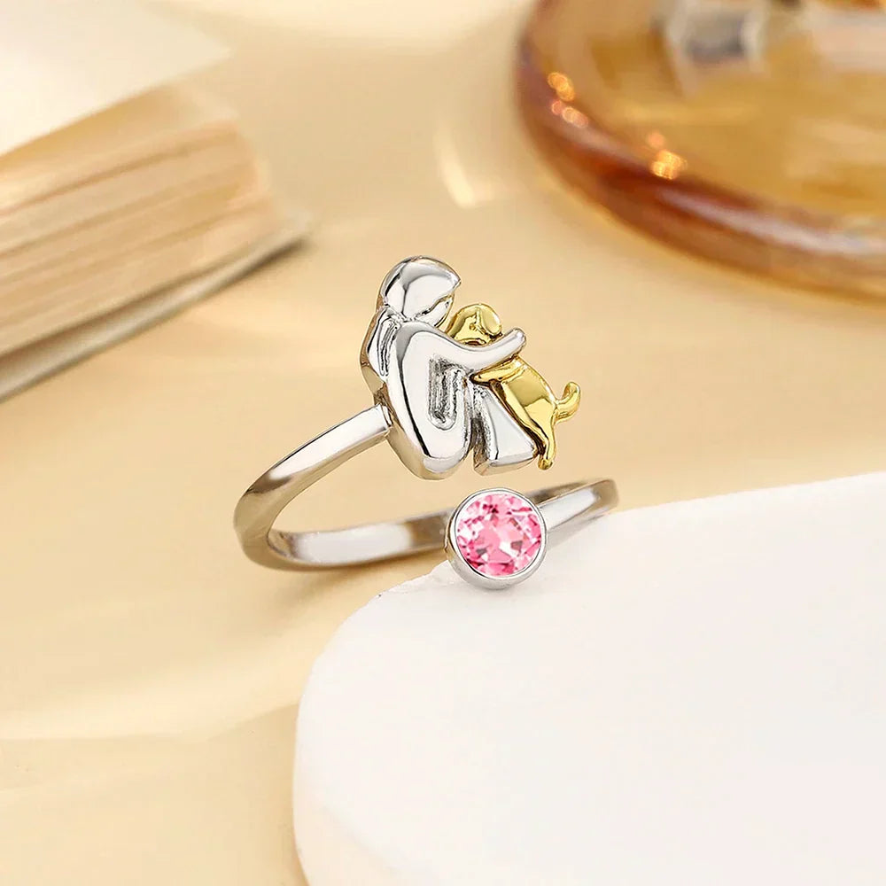LadiVania™ | Ring with Dog Icon