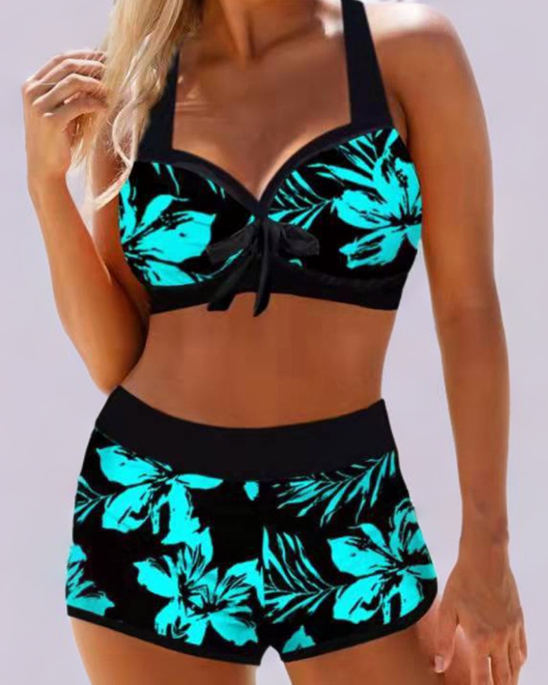 Sherrie | Elegant Floral Swimsuit