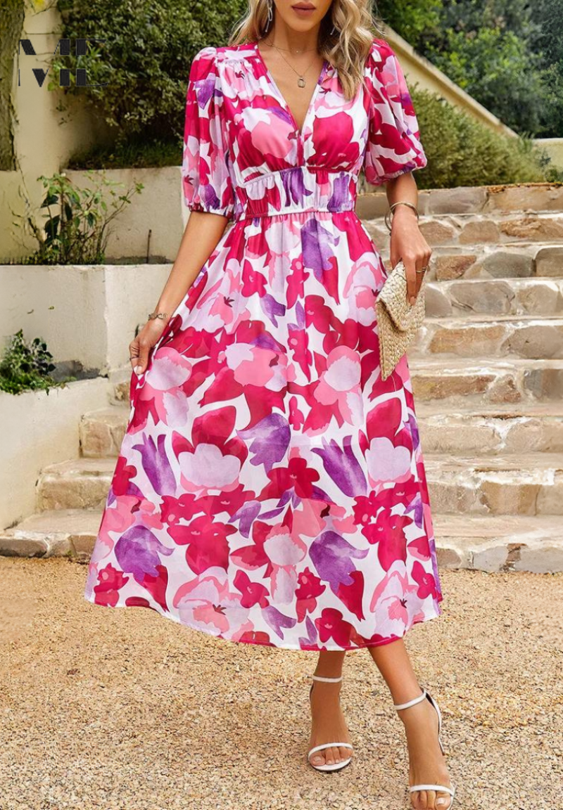 ELENA | Women's Shaping Dress with Tummy Control and Lively Style for Every Season