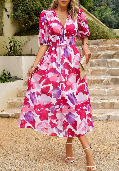 ELENA | Women's Shaping Dress with Tummy Control and Lively Style for Every Season