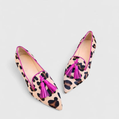 Roberta | Classic Moccasin with Print