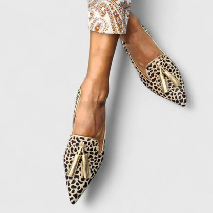Roberta | Classic Moccasin with Print