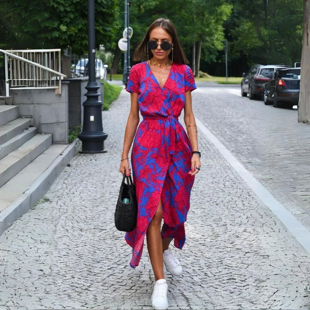 YARA | Elegant Wrap Dress with Flattering Fit