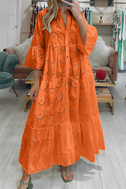 Rita | Long dress with elegant style and everyday comfort for summer and informal occasions