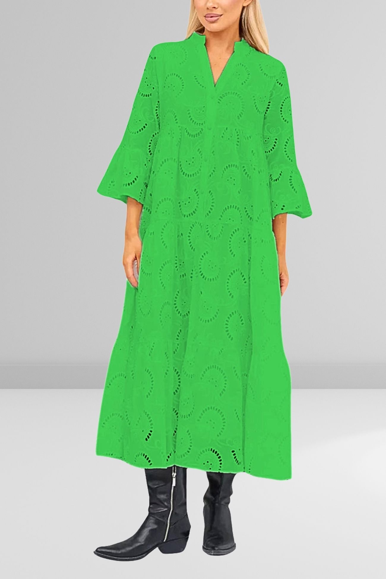 Rita | Long dress with elegant style and everyday comfort for summer and informal occasions