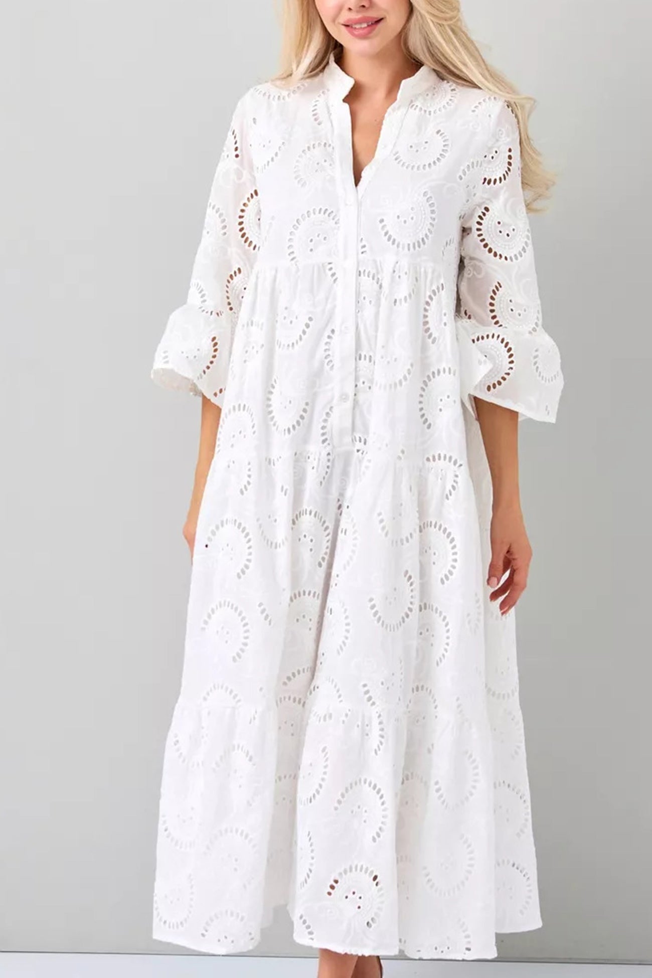 Rita | Long dress with elegant style and everyday comfort for summer and informal occasions