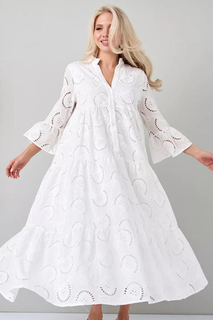 Rita | Long dress with elegant style and everyday comfort for summer and informal occasions