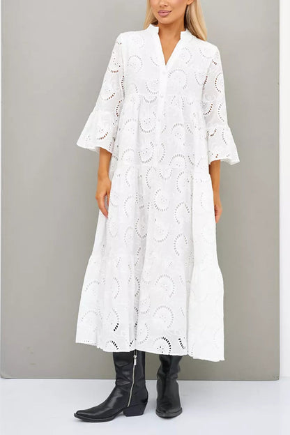 Rita | Long dress with elegant style and everyday comfort for summer and informal occasions