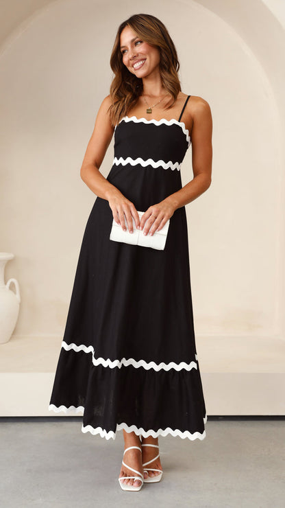 CLARA | LONG DRESS THAT ACCENTS SUMMER FEMININITY