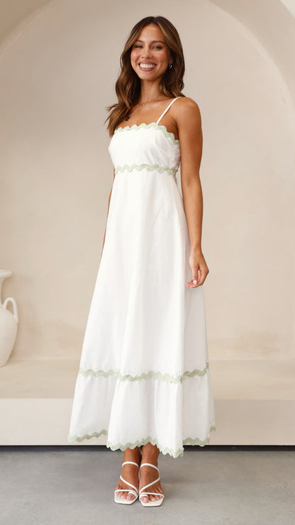 CLARA | LONG DRESS THAT ACCENTS SUMMER FEMININITY