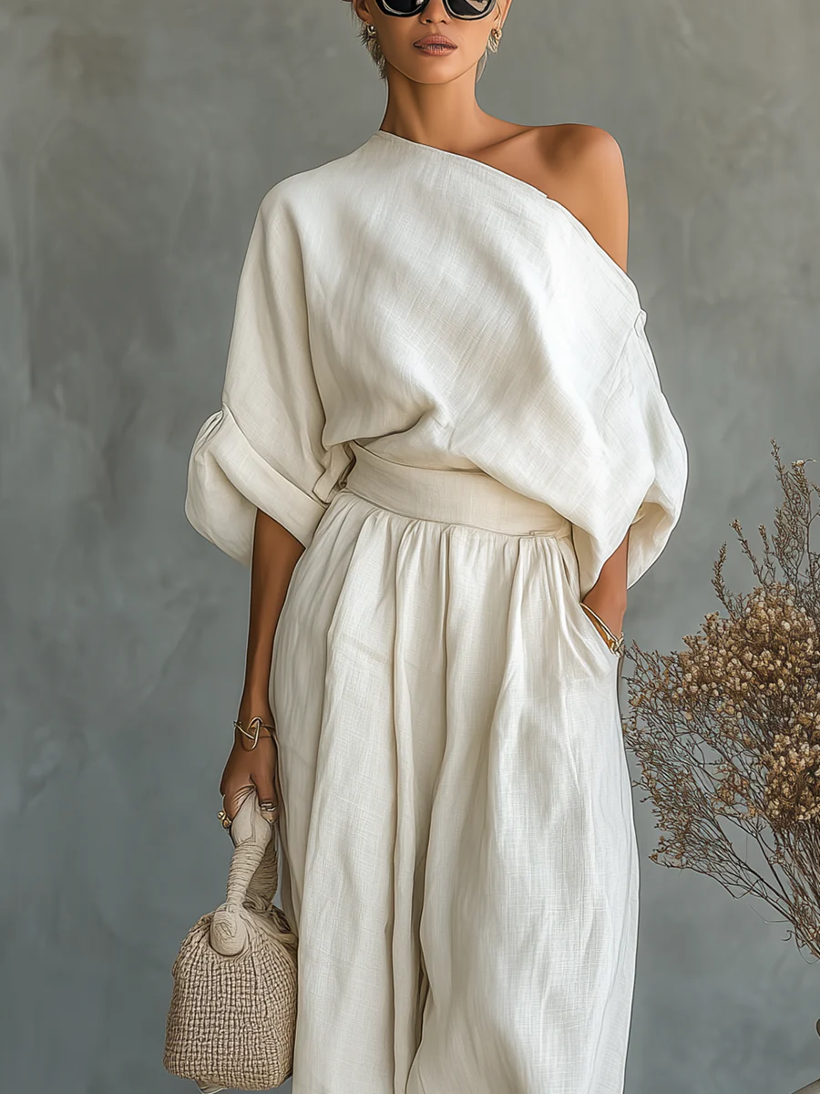 Milaa || 2-Piece Set with V-neck