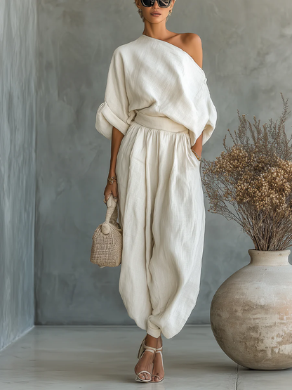 Milaa || 2-Piece Set with V-neck