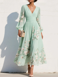 Aurelia | Midi Dress with V-Neck