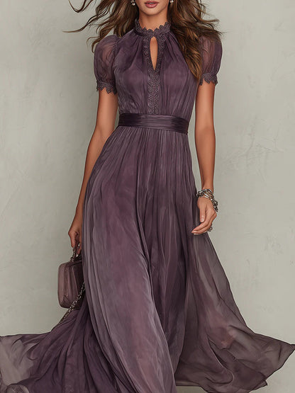 Elara | Chiffon Maxi Dress