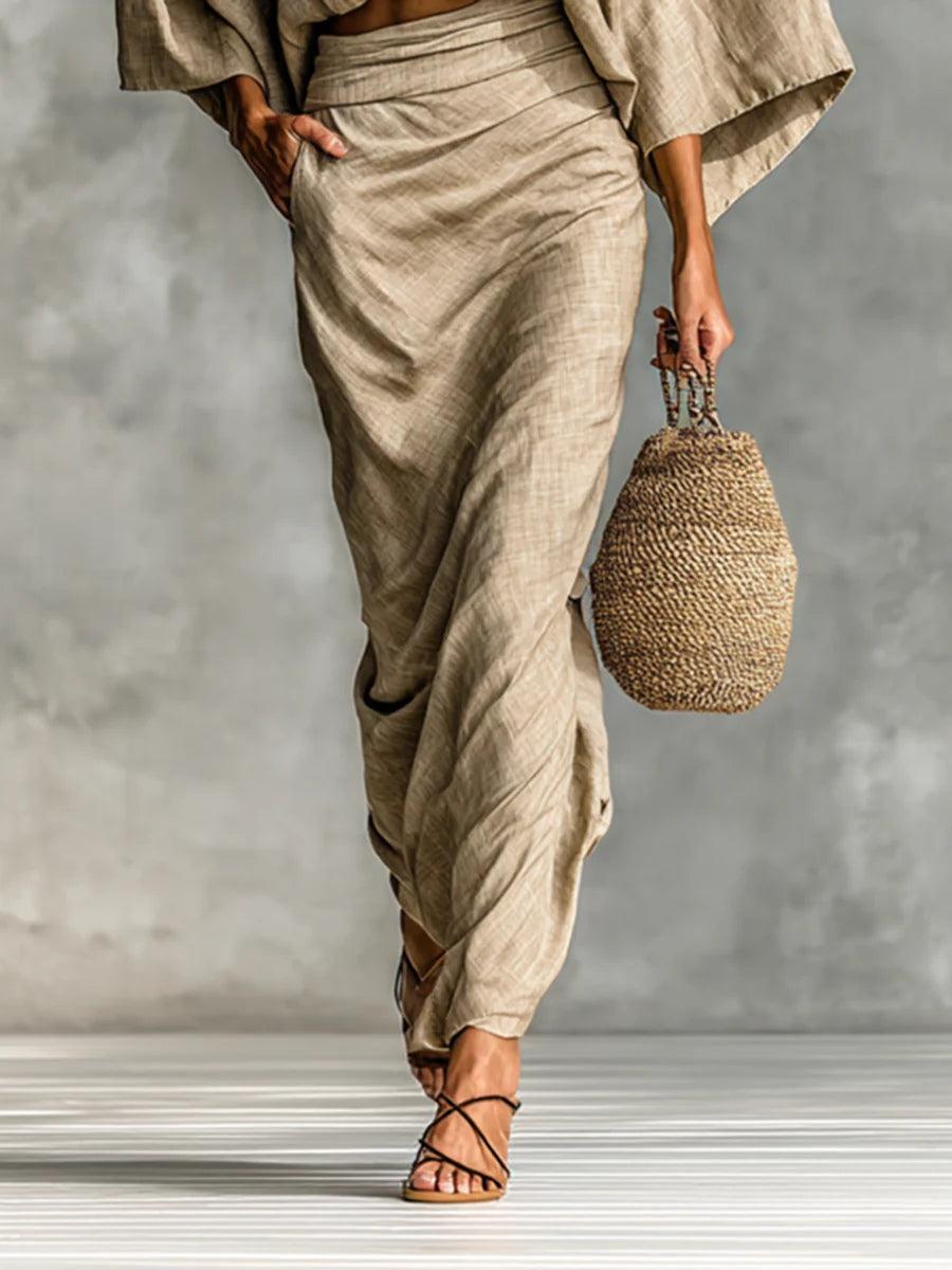 July || 2-Piece Set with Skirt