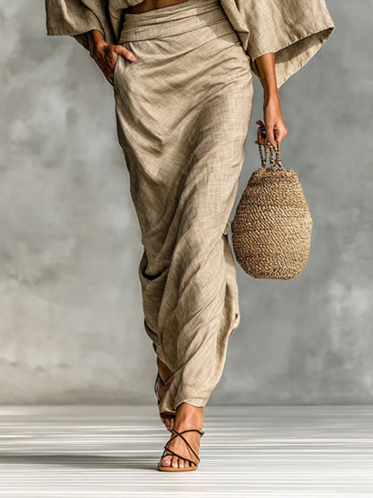 July || 2-Piece Set with Skirt