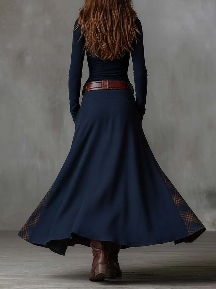 LEONORA™ | Long vintage dress with a flattering fit and timeless boho look (Includes Belt)