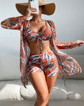 Laluna® | 3-Piece Printed Bikini Set