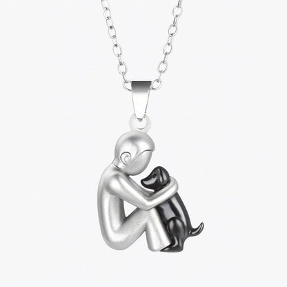 Necklace with Hug Pendant