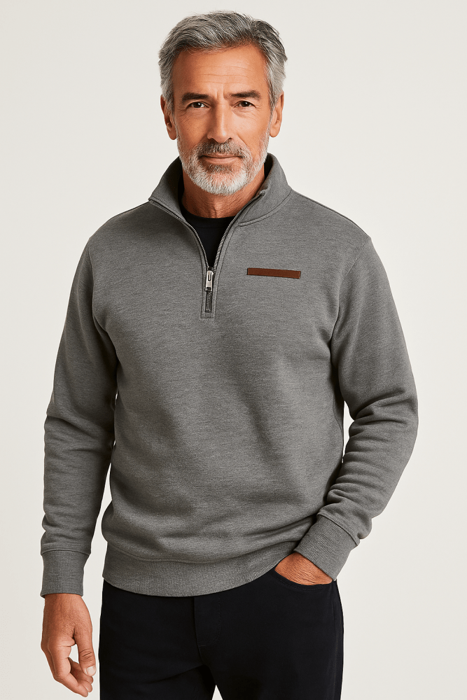 VAN LOREN MODE™ - Casual fleece sweatshirt for men