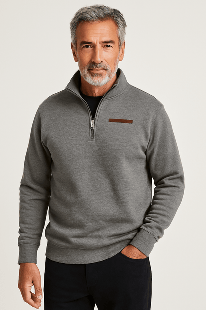 VAN LOREN MODE™ - Casual fleece sweatshirt for men