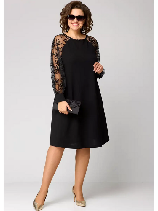 Regina | Classic Midi Dress for Special Occasions