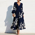 Aurelia | Midi Dress with V-Neck