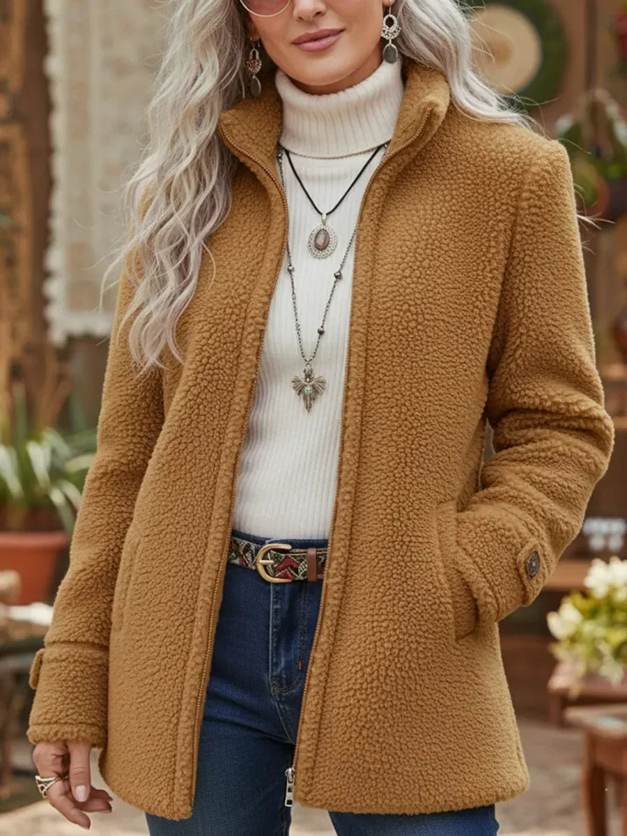 Lieke | Soft Mid-Season Jacket with Comfortable Warmth and Polished Daily Style