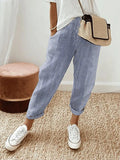 SOPHIA | Elegant in Casual Striped Pants