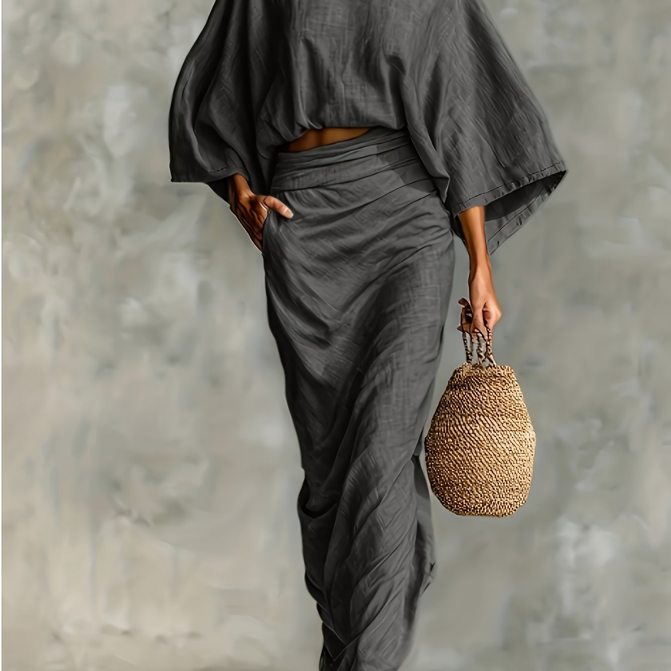 Mireille || 2-Piece Set with Skirt