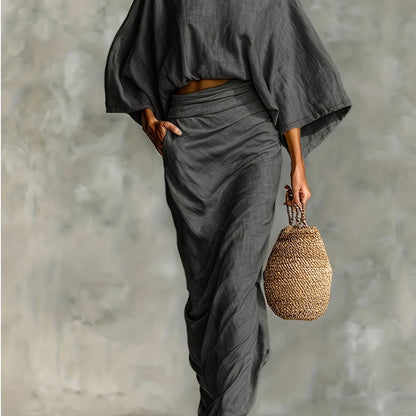 Mireille || 2-Piece Set with Skirt
