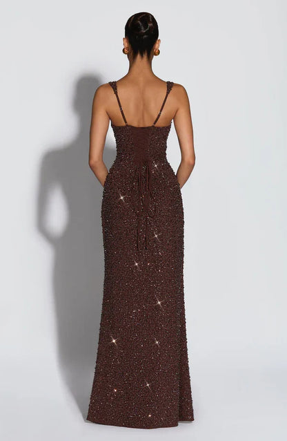 ROSALIND | Maxi Dress with Square Neckline