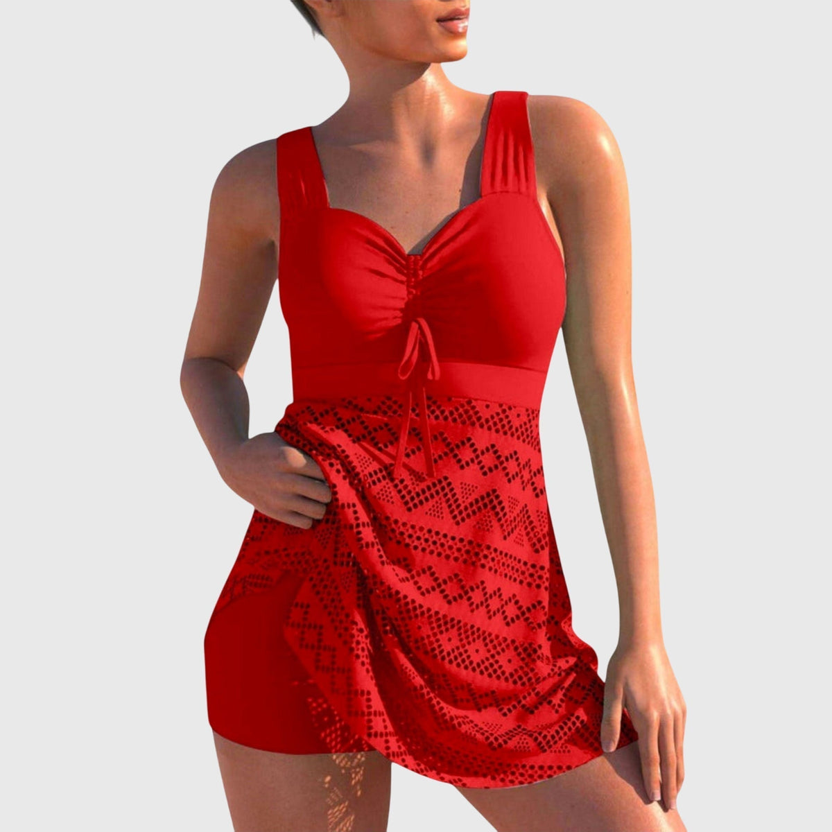 Isabella - Two-Piece Swimsuit with Skirt