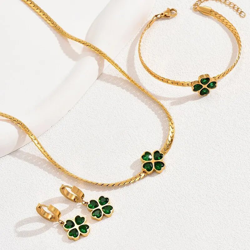 Set of Kwadrifoglio Jewelry