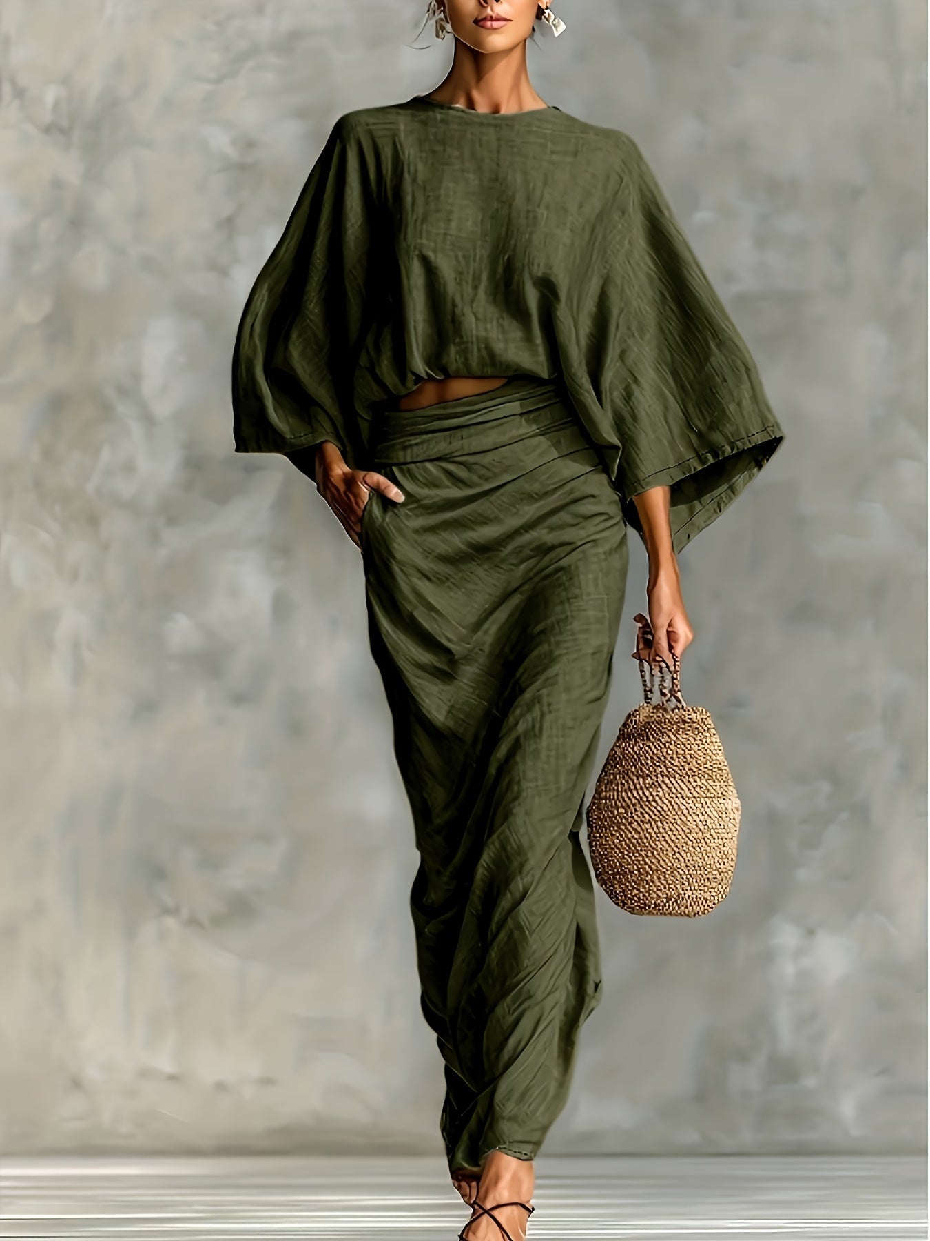 Mireille || 2-Piece Set with Skirt