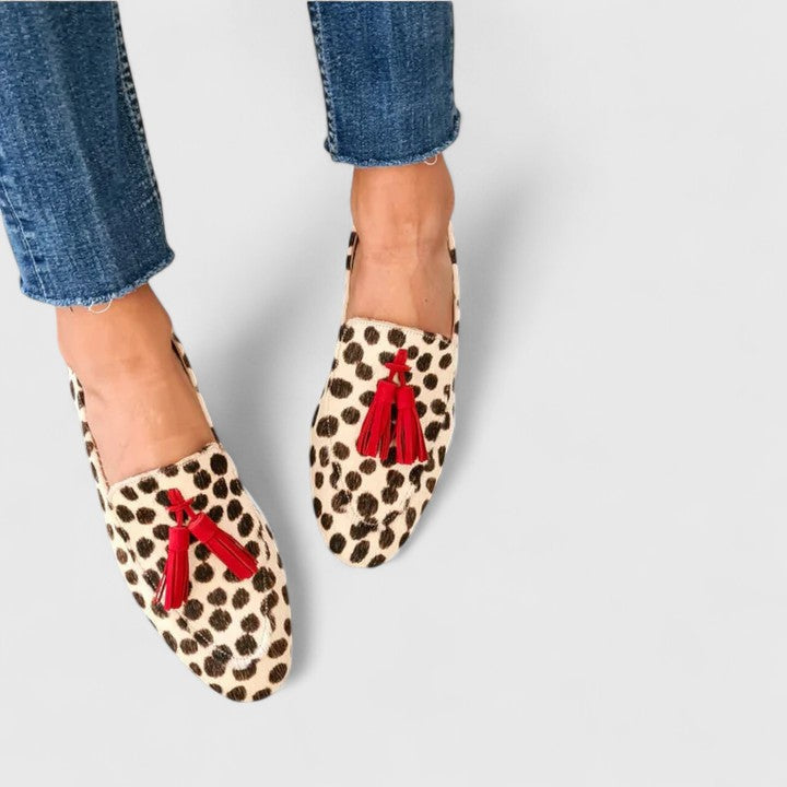 Simona | Leopard Print Comfort Loafer