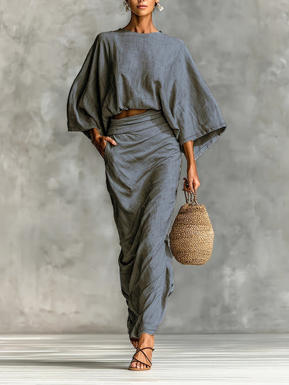 Mireille || 2-Piece Set with Skirt